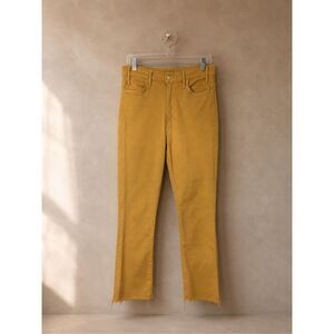 MOTHER * The Hustler Ankle Fray Jeans | 30 | Tinsel | Anthropologie